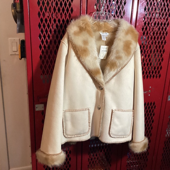 Coldwater Creek brand new beautiful woman’s jacket  ice 2X brand new - Picture 1 of 7